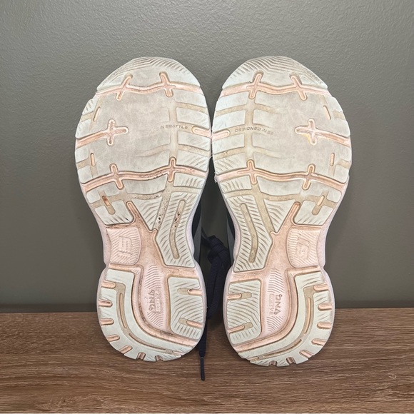 Brooks Ghost 15 Running Shoes – Peacoat / Navy / White – Women’s 7.5 - Picture 6 of 7